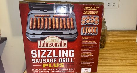 Johnsonville Sizzling Sausage Grill Plus
