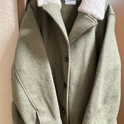Old Navy Soft Faux Wool Green 3X