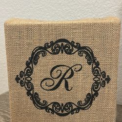 Letter R Shelf/Wall Decor 