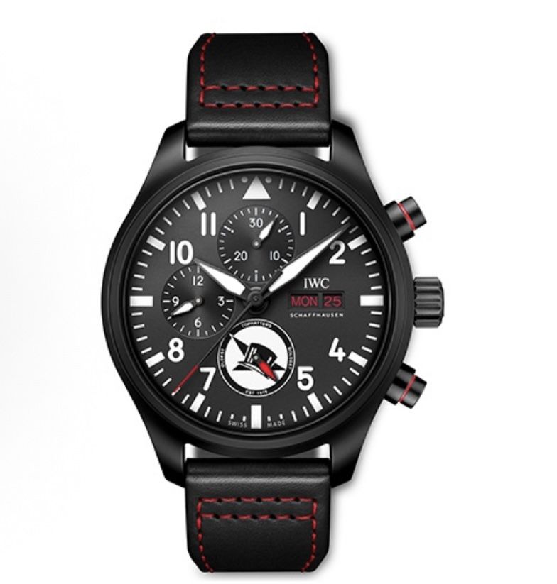 IWC International Pilot Series Automatic Mechanical Movement TOPHATTERS Special Edition Men's Watch Swiss Watch 44.5mm (715)28