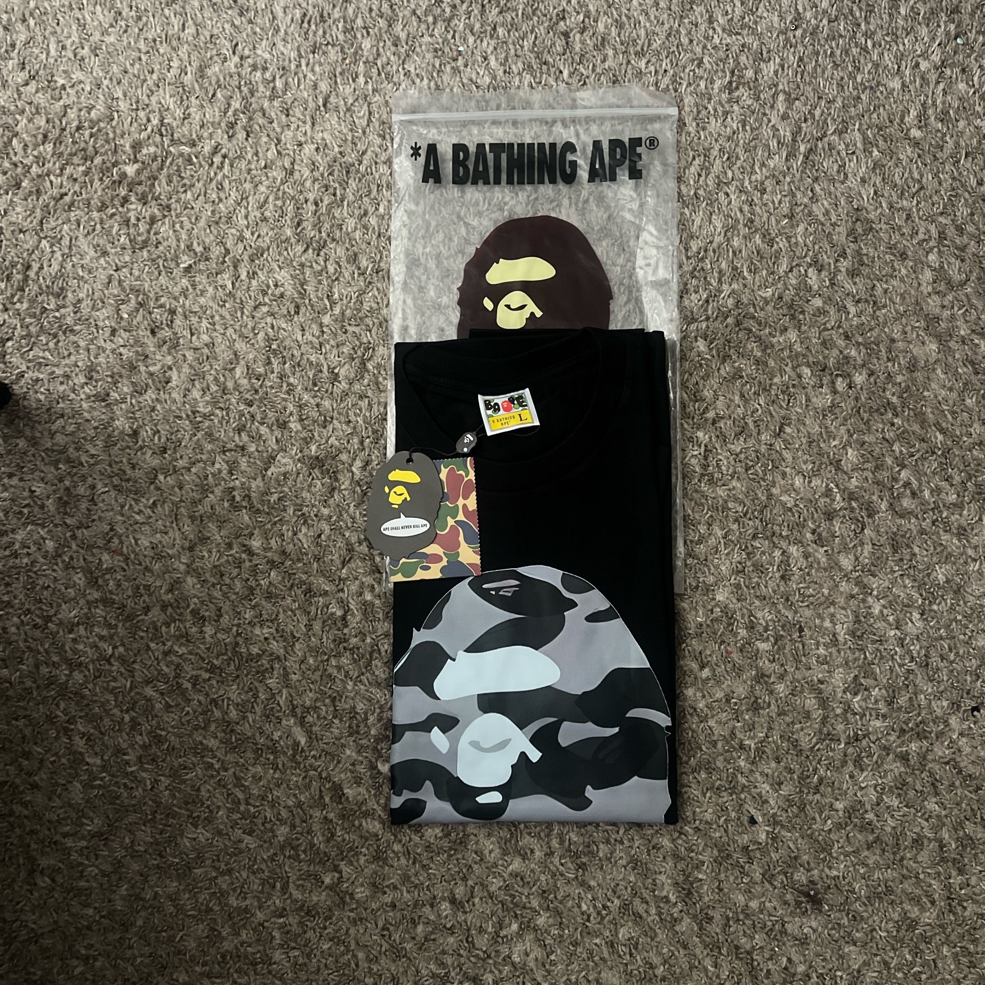 BAPE Camo Ape Tee
