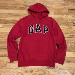 2000s Red Gap hoodie with embroidered logo Size Xs