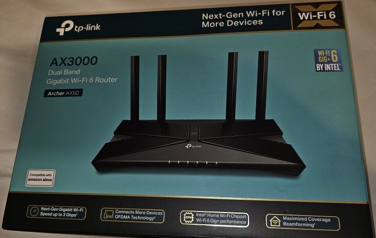 Router TPLink Wifi6 AX3000
