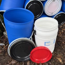 Food Grade Barrels With Lids