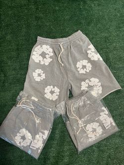 Denim tear shorts