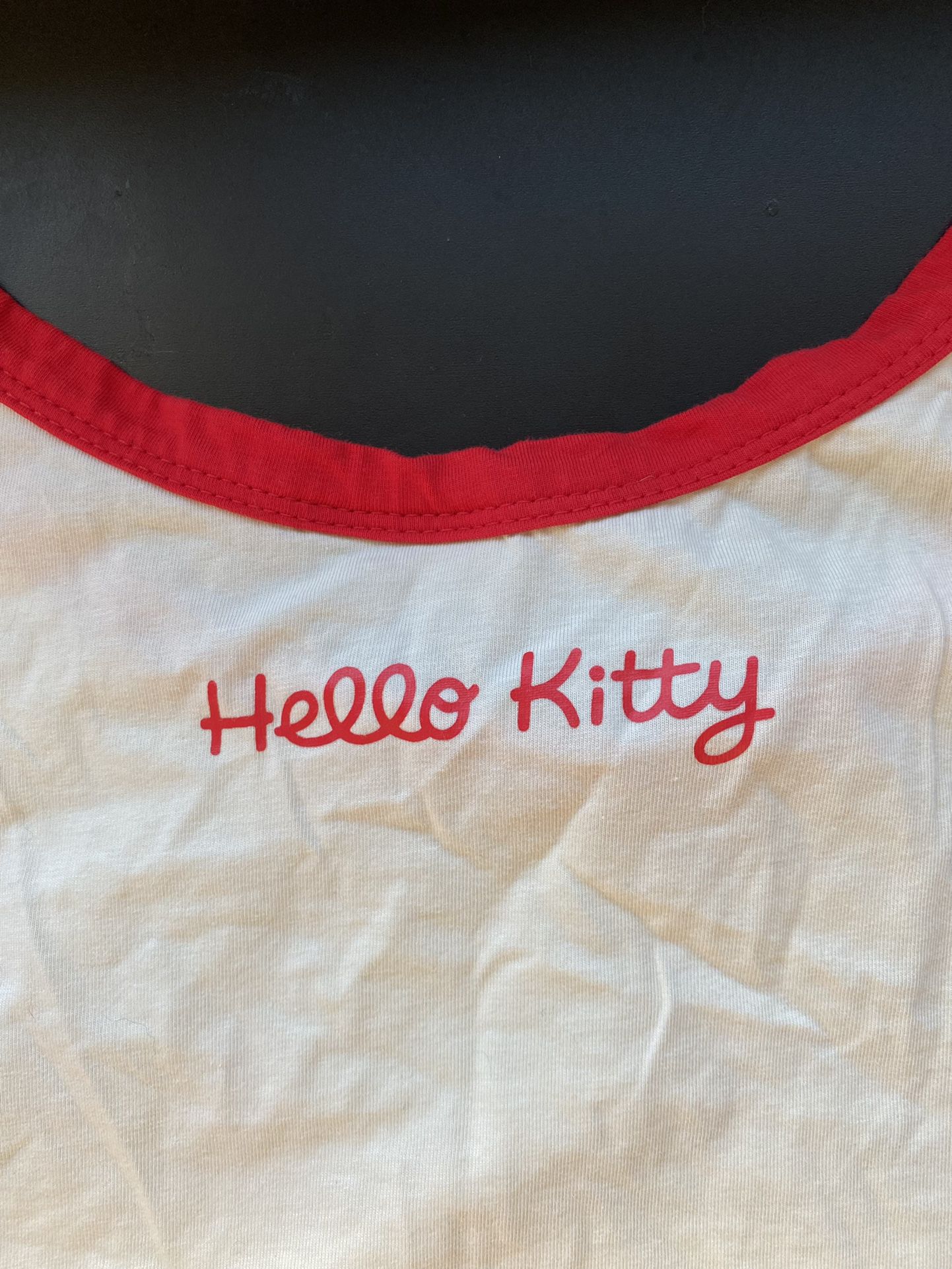 SHEIN X Hello Kitty and Friends Allover Cat Print Crop Tee  Crop top  outfits, Barbie dress fashion, Hello kitty clothes