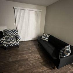 Chair & Futon