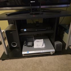 TV With Stand Media Entertainment