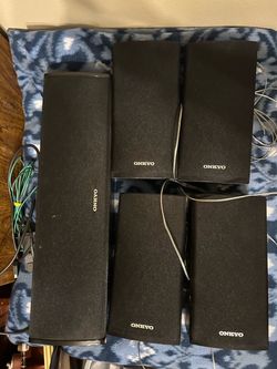 Onkyo set of 8 speakers including subwoofer