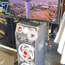 Jukebox Con Television (bocina De Karaoke Con Microfono)