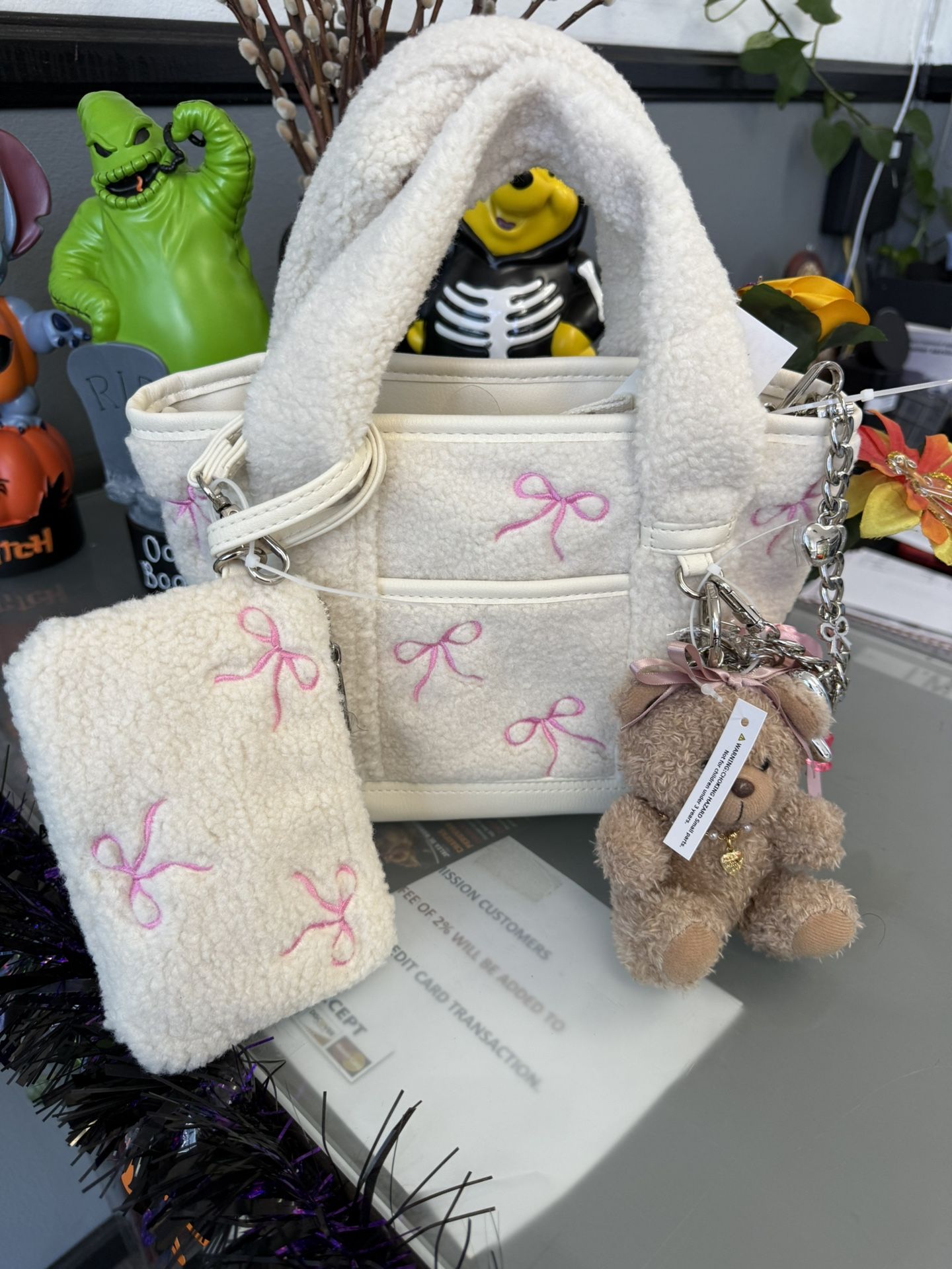 Madden Girl Sherpa Tote Bag