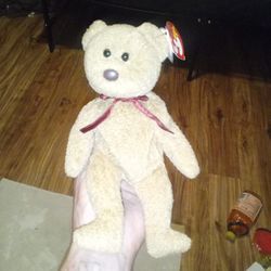 Curly Beanie BABY 1996 Swing Tag.