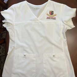 Jersey College School Of Nursing Scrub Top (Medium)