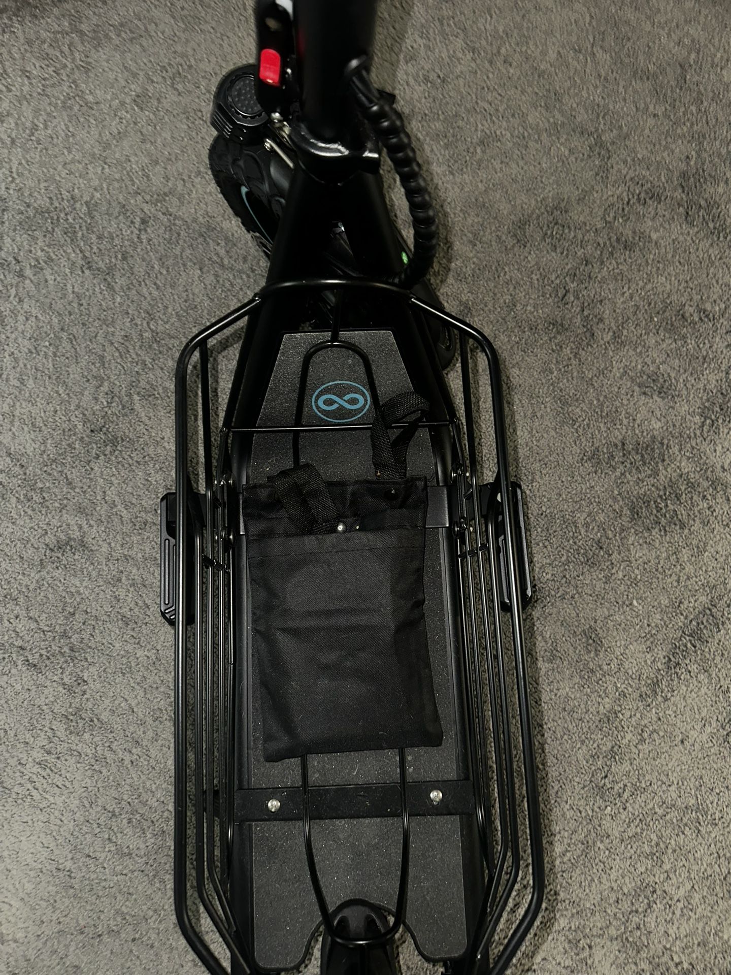 Adults Electric Scooter with Large Middle Basket
