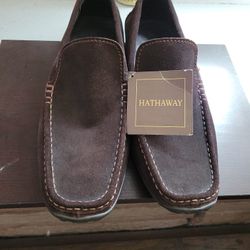 Hathaway Driving Slip On Casual Moccasin Shoes Size 12.