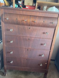 Antique Wooden Dresser