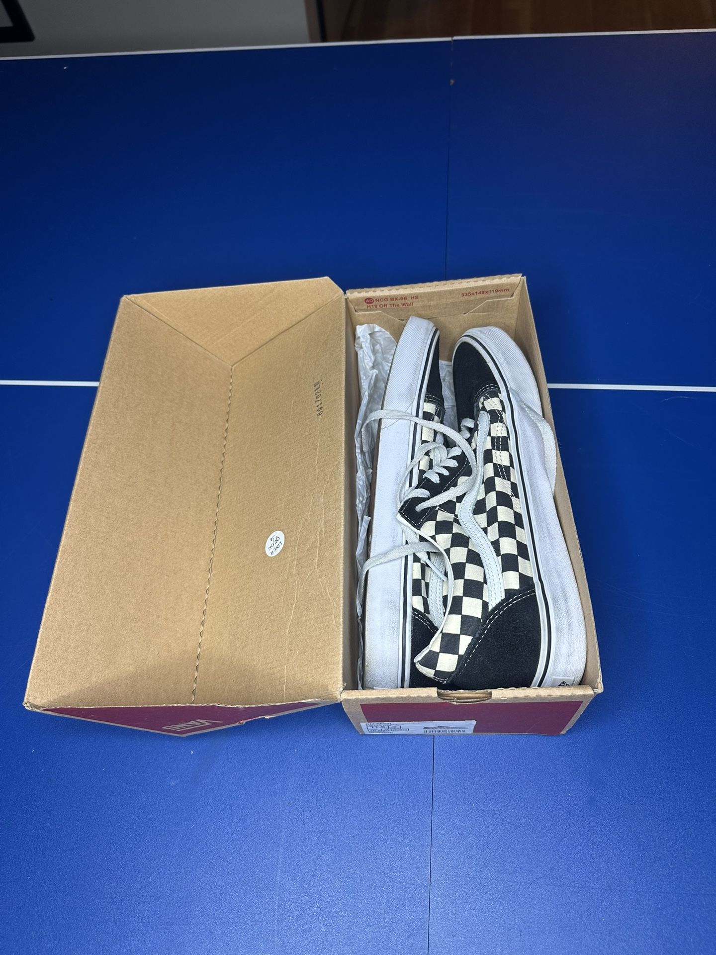 VANS OLD SKOOL PRIMARY CHECK Sz 11.5 VNDS WITH BOX