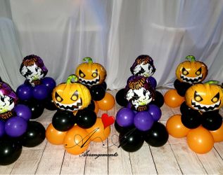 Halloween centerpieces