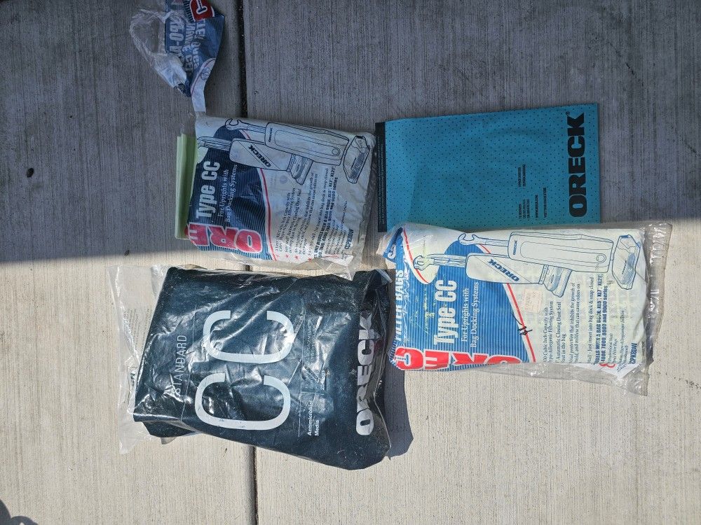 ORECK Filtration Bag System