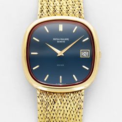 PATEK PHILIPPE YELLOW GOLD GOLDEN ELLIPSE WATCH REF. 3604 RETAILED BY BEYER