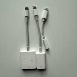 various Apple Lightning adapters - FREE 