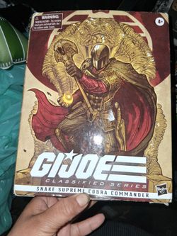 GI JOE SNAKE SUPREME COBRA COMMANDER