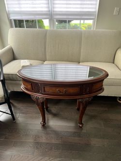 Display Case/ Table Ethan Allen