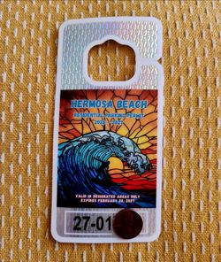 Hermosa Beach 2026-2027 Universal Parking Pass Hanger Available ◇ Moving 8/16