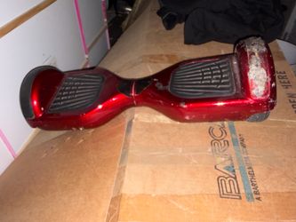 Red Hoverboard Self-Balancing Scooter