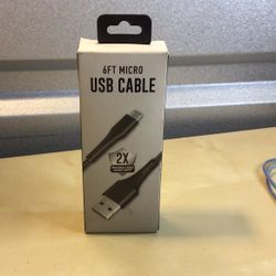 New 6 Feet Micro Dupont  Kevlar Fiber MICRO Usb Data Transfer Cable Galaxy Android iPhone Camera