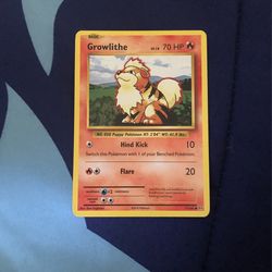 2016 Evolutions Growlithe