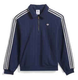 Adidas & Clot Edison Chen Crew Quarter-Zip Sweatshirt Size XXL