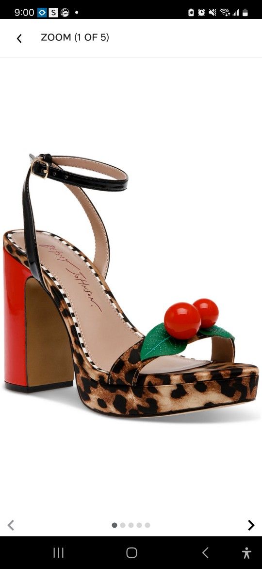 Betsey Johnson Platform Heels 9.5