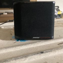 2 Bose Mini Speakers (1 Shown)