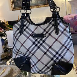 AUTHENTIC Burberry Checkered Medium Bag