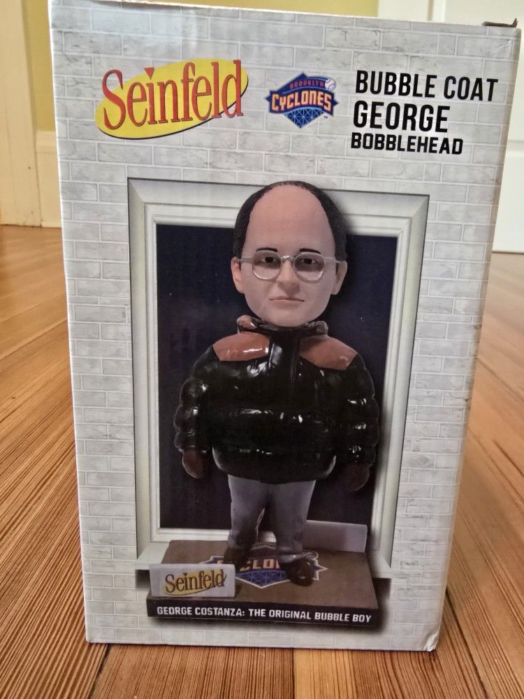 Seinfeld George Costanza Bubble Coat Bobblehead