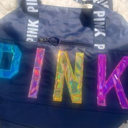 *Brand New* Waterproof Duffle Bag, Adjustable Strap Navy Blue 
