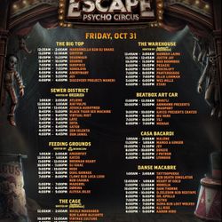 Escape Halloween 2 Day VIP wristband 