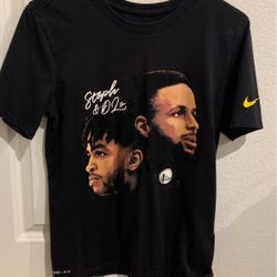 Warriors Steph And DLO Shirt Size Small