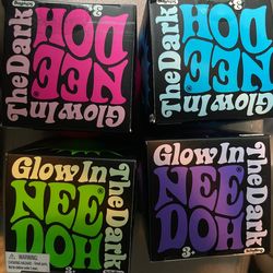Needoh glow-in-the-dark