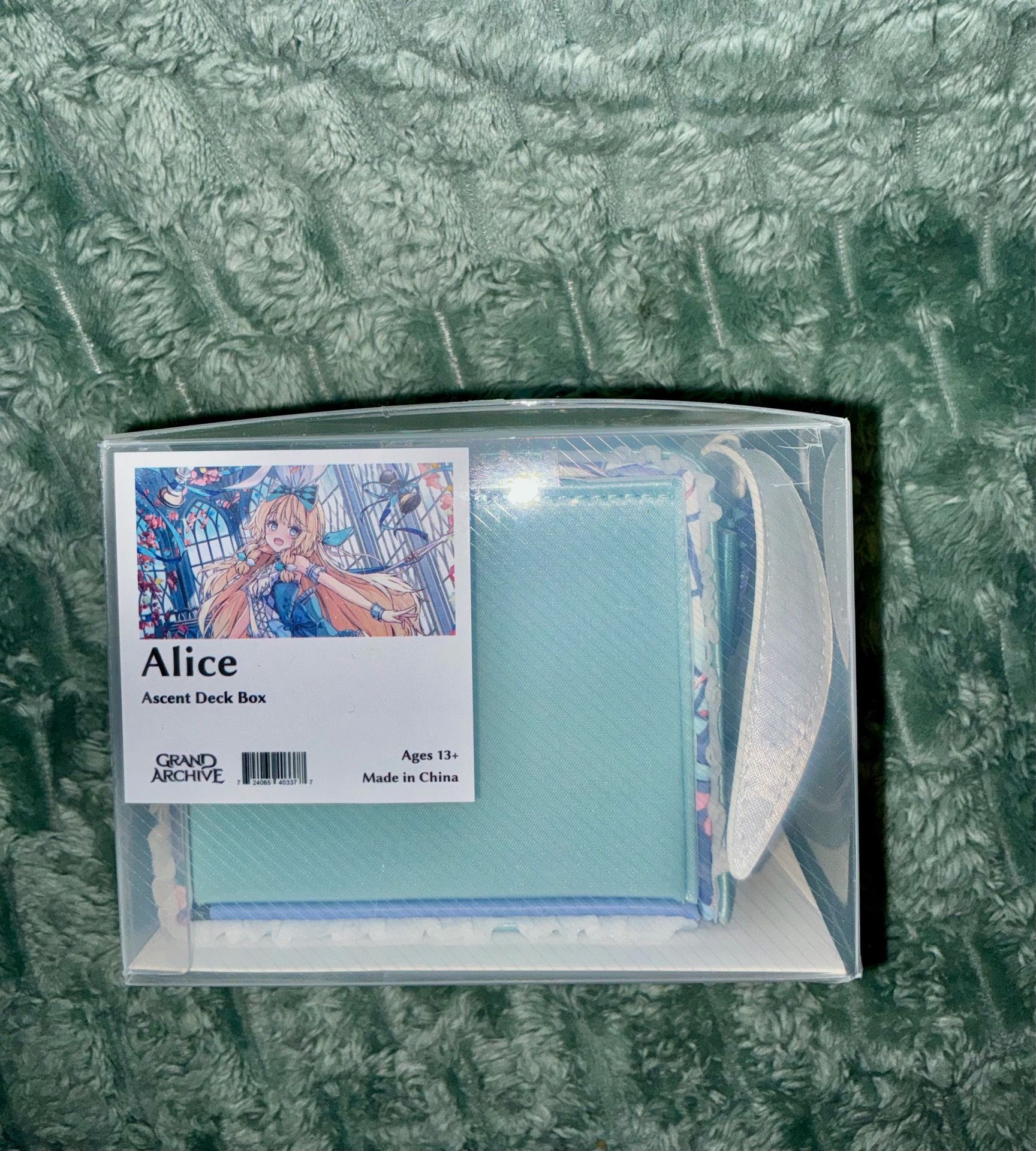 Sealed Grand Archive TCG 2025 Ascent London Limited Alice Deckbox