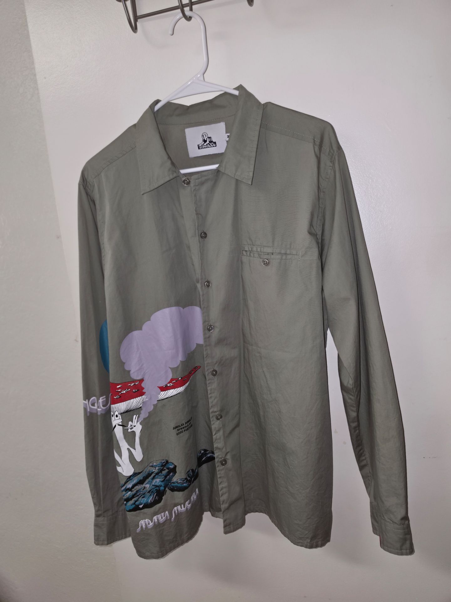 Jungles Jungles Men Long Sleeve Shirt