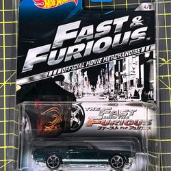 Hot Wheels Fast & Furious Official  Movie Merchandise Trailer 67 Ford Mustang