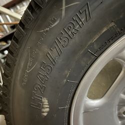 Tires And Rims. Chevy 2500