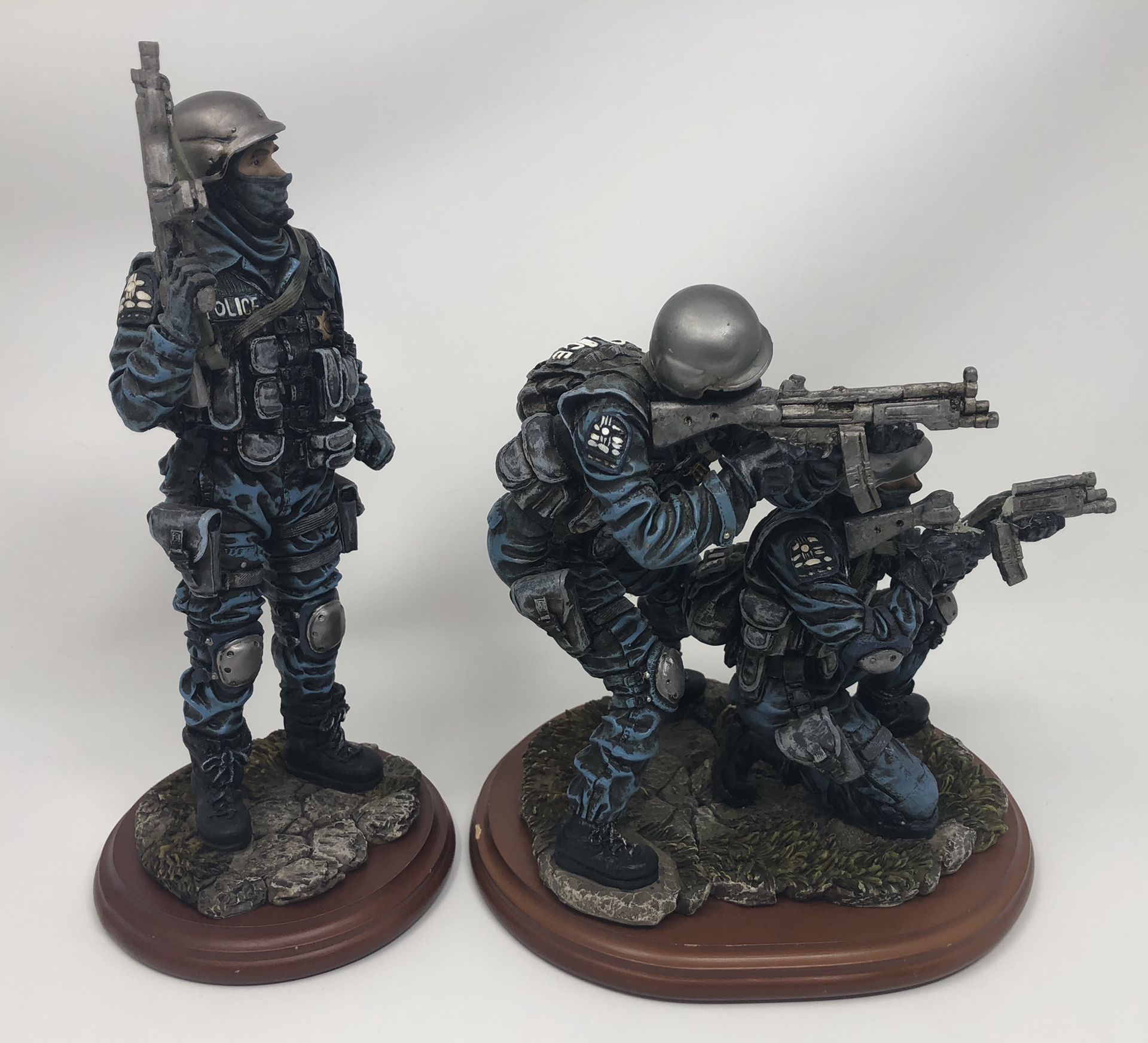 Vanmark Blue Hats of Bravery SWAT Collectibles