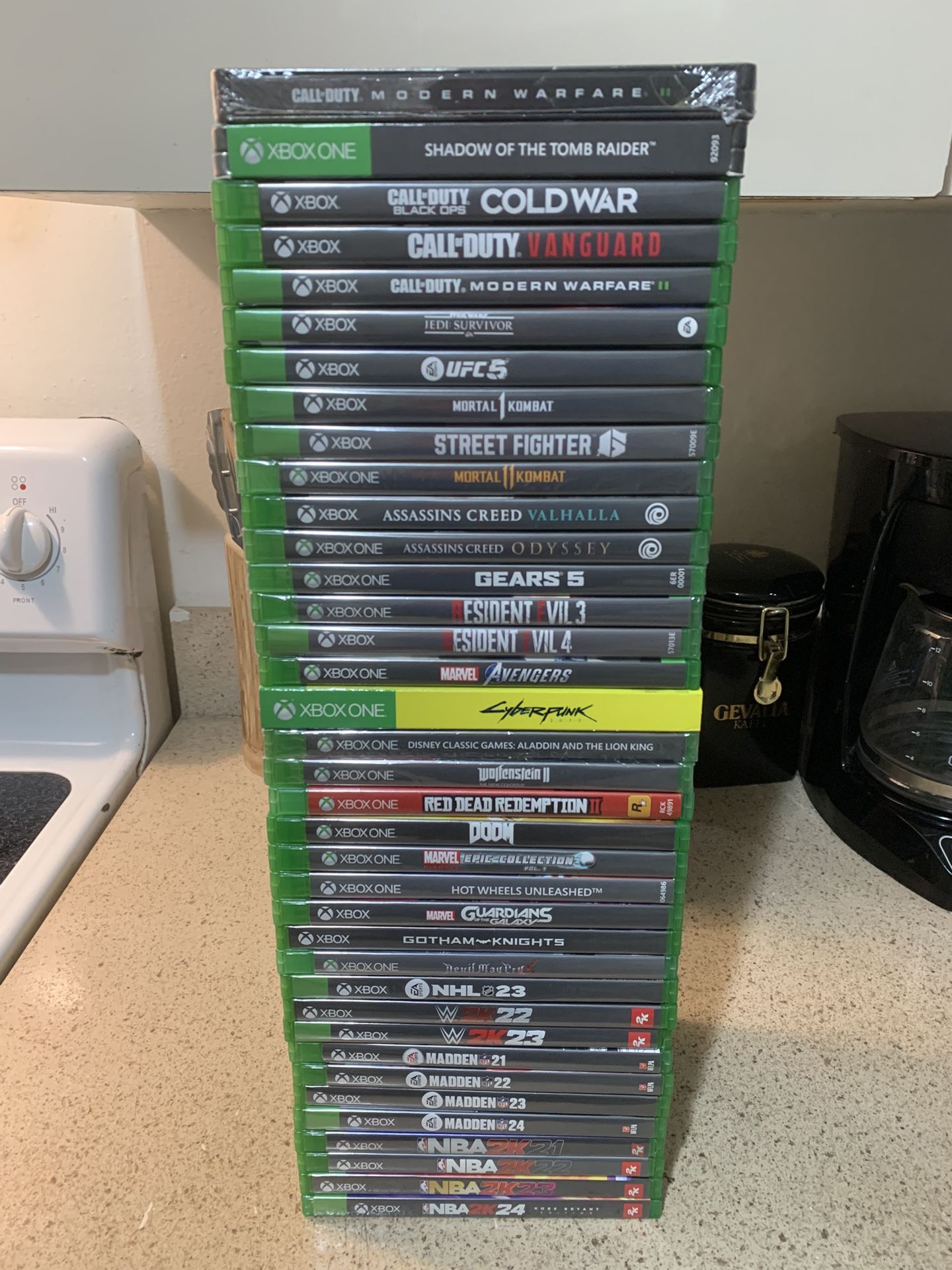 35 Xbox Games Sealed New Release games
