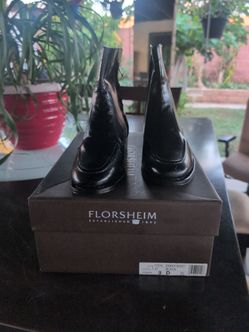 Florsheim Essex Boot Black Size 8D