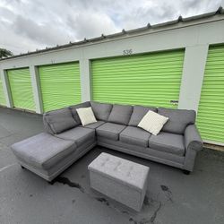 Sectional Gray Couch