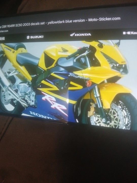 Honda CBR 954 PARTS FARRING KITS AND OTHER PARTS