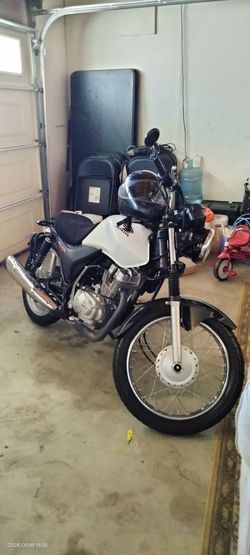 My dad is looking to trade his motorcycle